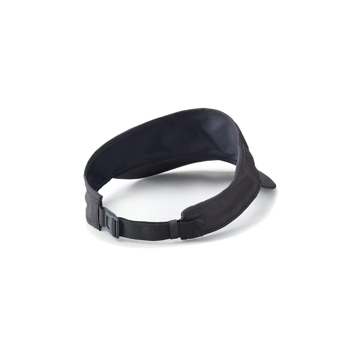 Brooks Journey Visor — Black — Size Large / XLarge — Side View