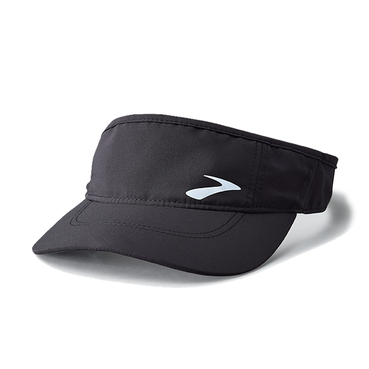 Brooks Journey Visor — Black — Size Large / XLarge — Front View