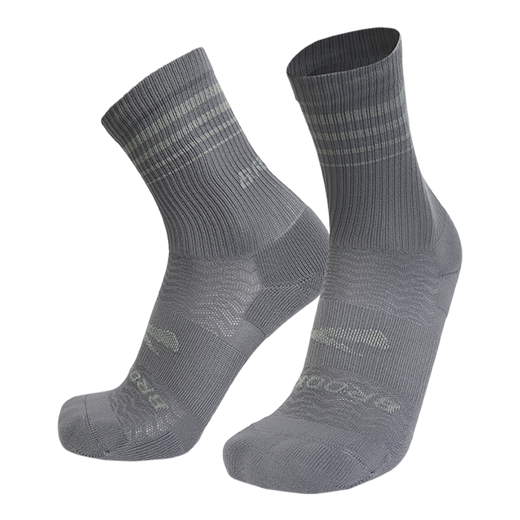 Brooks Run-In Crew 3-Pack — White - Brooks — Size Small — Back View