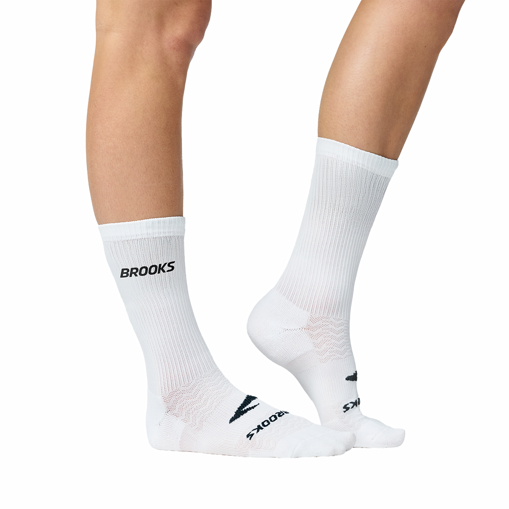 Brooks Run-In Crew 3-Pack — White - Brooks — Size Small — Alternate View 7