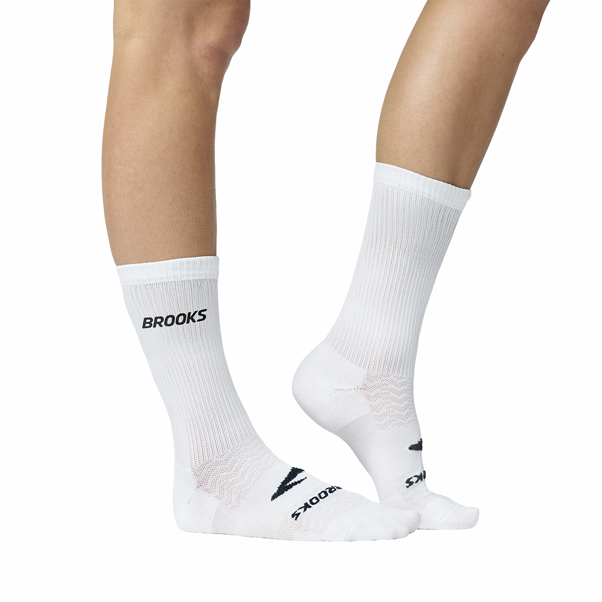 Brooks Run-In Crew 3-Pack — White - Brooks — Size Small — Alternate View 7