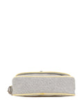 Chanel Pre Owned 2005 2006 Canvas Camellia Cc No 5 Shoulder Bag — Same as shown — Size One Size — Top View