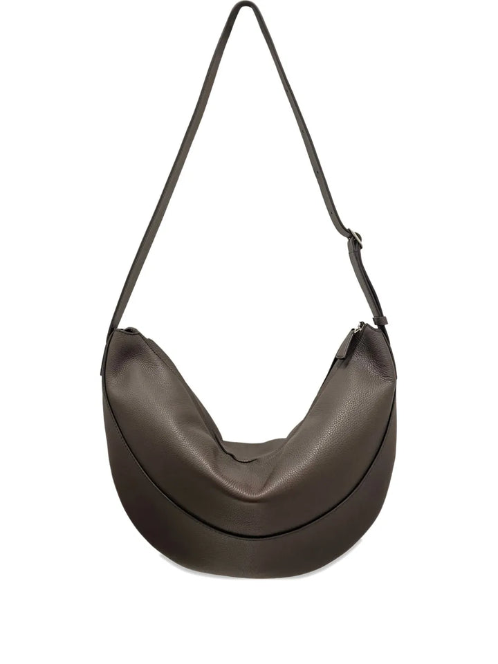 The Row Jouve Leather Shoulder Bag — Same as shown — Size One Size — Front View
