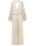 Bash Cala Maxi Dress — Red/ Gold — Size S — Front View