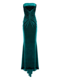 Vpm Atelier Circe Maxi Dress — Green — Size XS — Front View