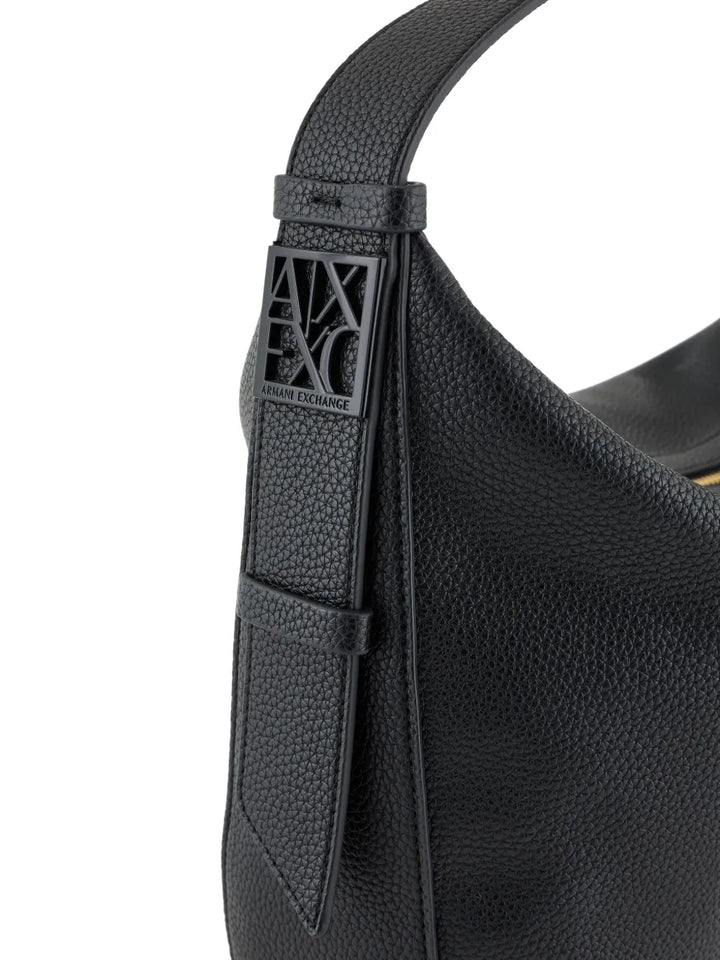 Armani Exchange Faux Leather Handbag — Same as shown — Size One Size — Detail View