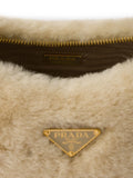 Prada Re Edition Shearling Mini Bag — Same as shown — Size One Size — Detail View
