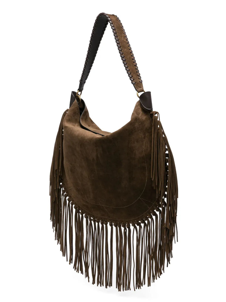 Isabel Marant Oskan Soft Hobo Bag — Same as shown — Size One Size — Back View