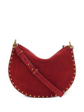 Isabel Marant Oskan Soft Zip Shoulder Bag — Same as shown — Size One Size — Side View