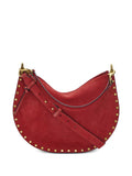 Isabel Marant Oskan Soft Zip Shoulder Bag — Same as shown — Size One Size — Front View