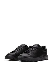 adidas Stan Smith Freizeit Sneakers — Black — Size US M 8 - US W 9.5 — Side View