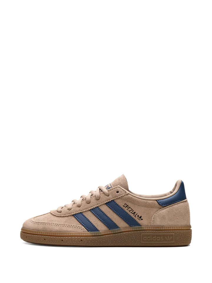 adidas Handball Spezial Warm Sandstone/Preloved Ink Sneakers — Warm S/Stone Brown — Size US M 9 - US W 10.5 — Detail View