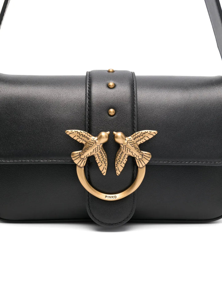 Pinko Mini Love One Slouchy Shoulder Bag — Same as shown — Size One Size — Top View