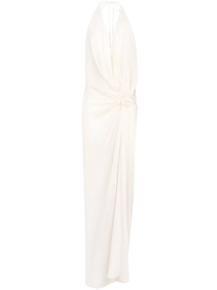 Silvia Tcherassi Torgiano Maxi Dress — White — Size XS — Front View