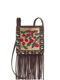 Valentino Garavani Small Nellcote Cherryfic Motif Shoulder Bag — Same as shown — Size One Size — Front View