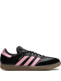 adidas X Lionel Messi Samba Core Black/Gold Metallic/Gum Sneakers — Black — Size US M 6 - US W 7.5 — Front View