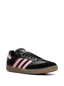 adidas X Lionel Messi Samba Core Black/Gold Metallic/Gum Sneakers — Black — Size US M 6 - US W 7.5 — Detail View