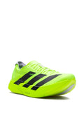 adidas Adizero Adios Pro 4 Lucid Lemon/Black Sneakers — Neon Green — Size US M 4.5 - US W 6 — Side View