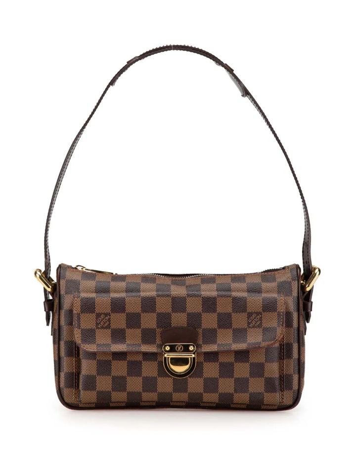 Louis Vuitton Pre Owned 2006 Damier Ebene Ravello Gm Shoulder Bag — Same as shown — Size One Size — Front View