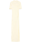 The New Arrivals Ilkyaz Ozel Pernille Maxi Dress — Yellow — Size XS — Front View