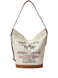 Polo Ralph Lauren Logo Print Shoulder Bag — Same as shown — Size One Size — Front View