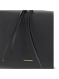 Jil Sander Leather Shoulder Bag — Same as shown — Size One Size — Top View