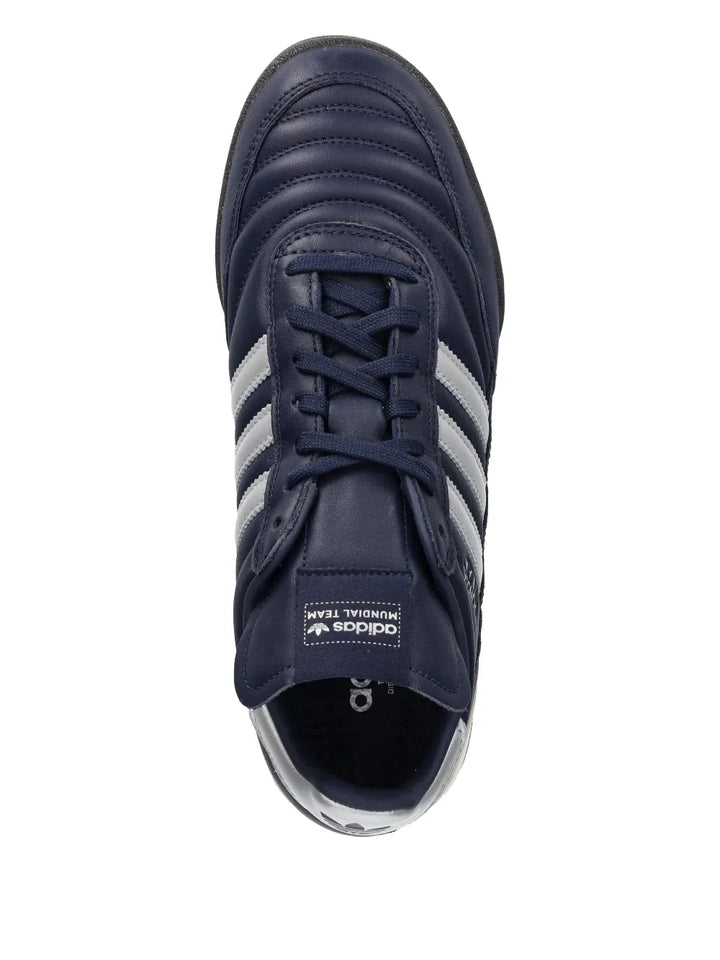 adidas Mundial Team Sneakers — Navy Blue — Size US M 10 - US W 11.5 — Top View