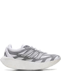 adidas Adizero Aruku White/Silver Metallic Sneakers — White — Size US M 3.5 - US W 5 — Front View