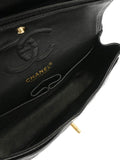 Chanel Pre Owned 2002 Small Classic Double Flap Shoulder Bag — Same as shown — Size One Size — Top View