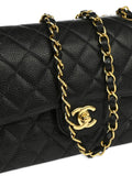 Chanel Pre Owned 2002 Small Classic Double Flap Shoulder Bag — Same as shown — Size One Size — Back View