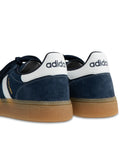 adidas X Sporty & Rich Handball Spezial Suede Sneakers — Navy Blue — Size US M 9 - US W 10.5 — Top View