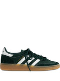 adidas X Sporty & Rich Handball Spezial Suede Sneakers — Dark Green — Size US M 9 - US W 10.5 — Front View