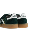 adidas X Sporty & Rich Handball Spezial Suede Sneakers — Dark Green — Size US M 9 - US W 10.5 — Top View