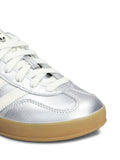 adidas Gazelle Sneakers — Silver-Tone — Size US M 4 - US W 5.5 — Detail View