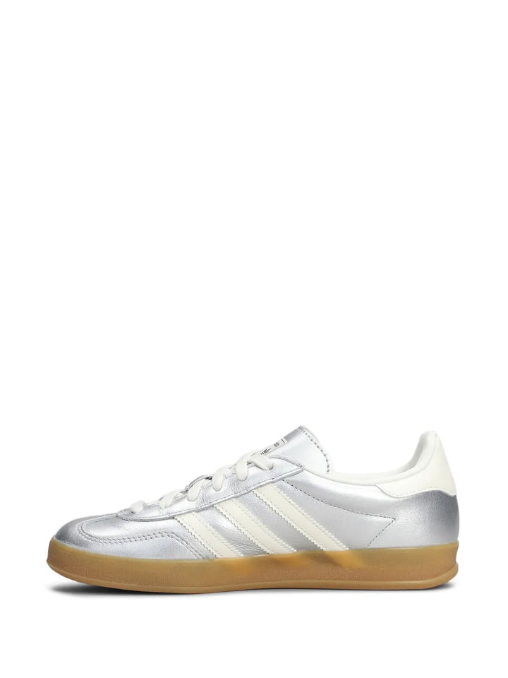 adidas Gazelle Sneakers — Silver-Tone — Size US M 4 - US W 5.5 — Back View