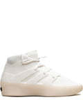 adidas X Fear Of God Athletics Basketball Cream White Sneakers — Cream White — Size US M 4 - US W 5.5 — Front View