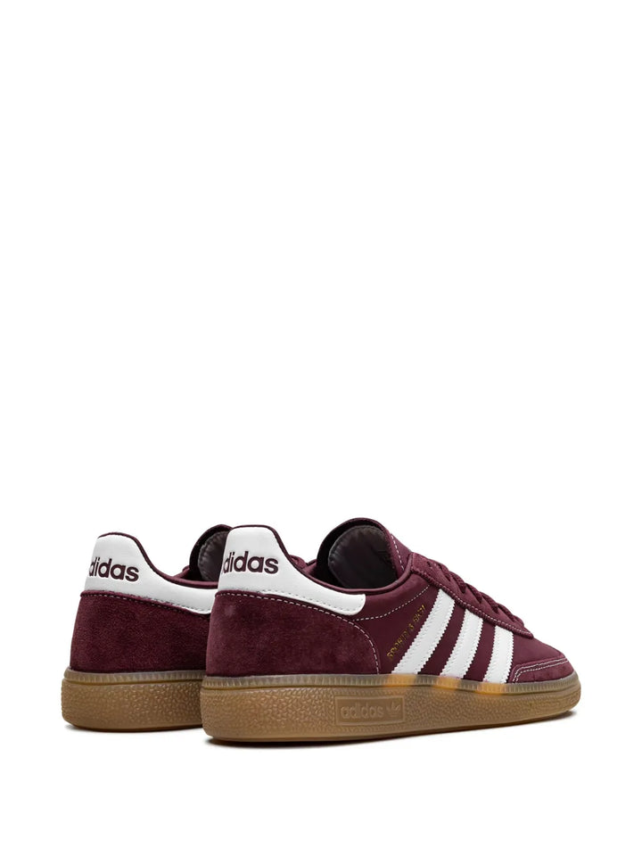 adidas X Sporty & Rich Handball Spezial Shadow Red Sneakers — Bordeaux Red — Size US M 9 - US W 10.5 — Back View