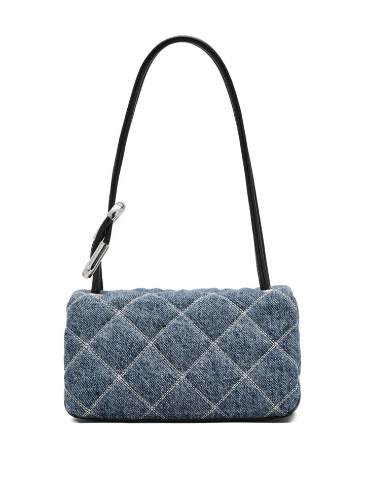 Marc Jacobs The Quilted Denim Mini Dual Shoulder Bag — Same as shown — Size One Size — Back View