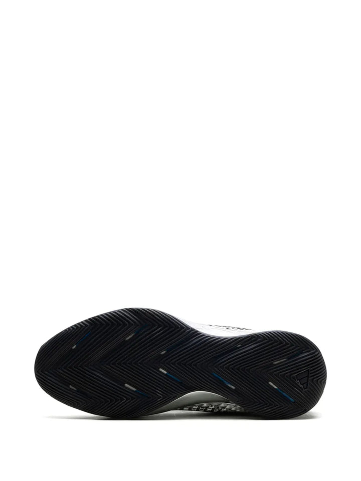 adidas Ae 1 Mid Silver Metallic Sneakers — Black — Size US M 7 - US W 8.5 — Top View