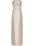 Sachin Babi Phaedra Gown — Gold — Size XS — Front View