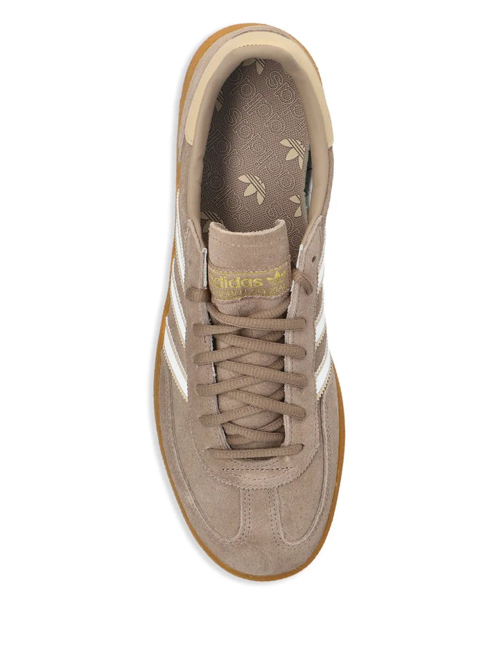 adidas Handball Spezial Sneakers — Taupe Brown — Size US M 4.5 - US W 6 — Top View