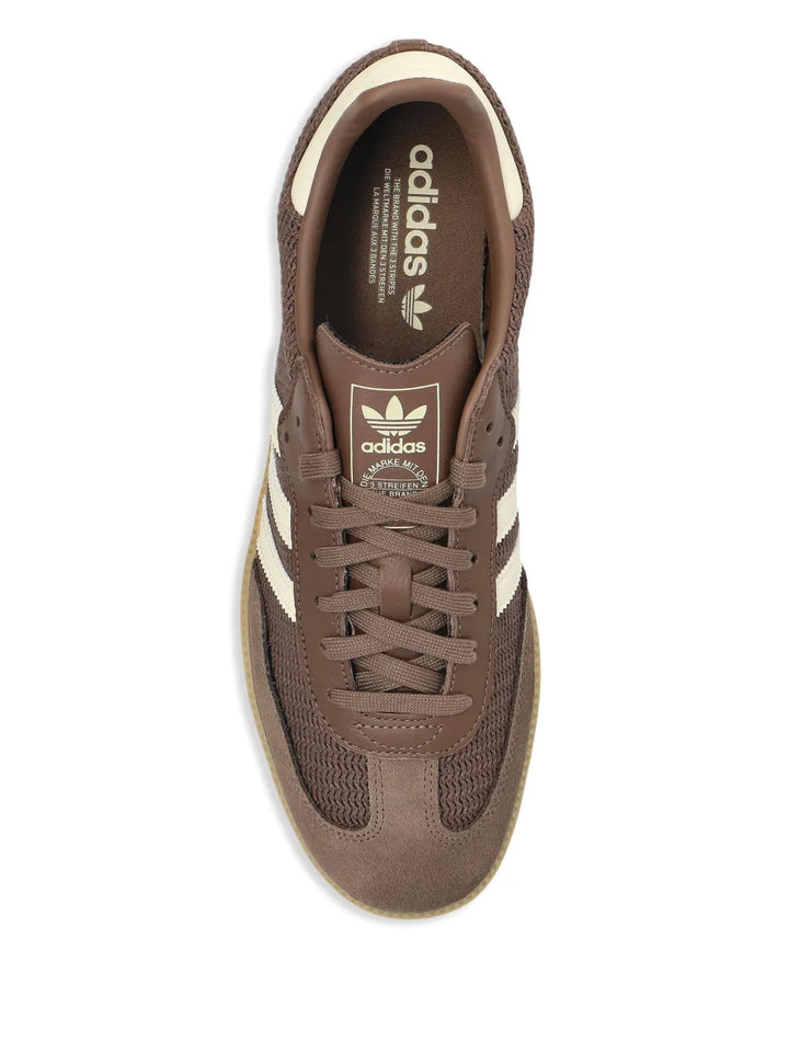 adidas Samba Sneakers — Brown — Size US M 7.5 - US W 9 — Top View