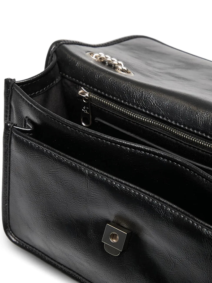 Calvin Klein Jeans Logo Lettering Shoulder Bag — Same as shown — Size One Size — Top View