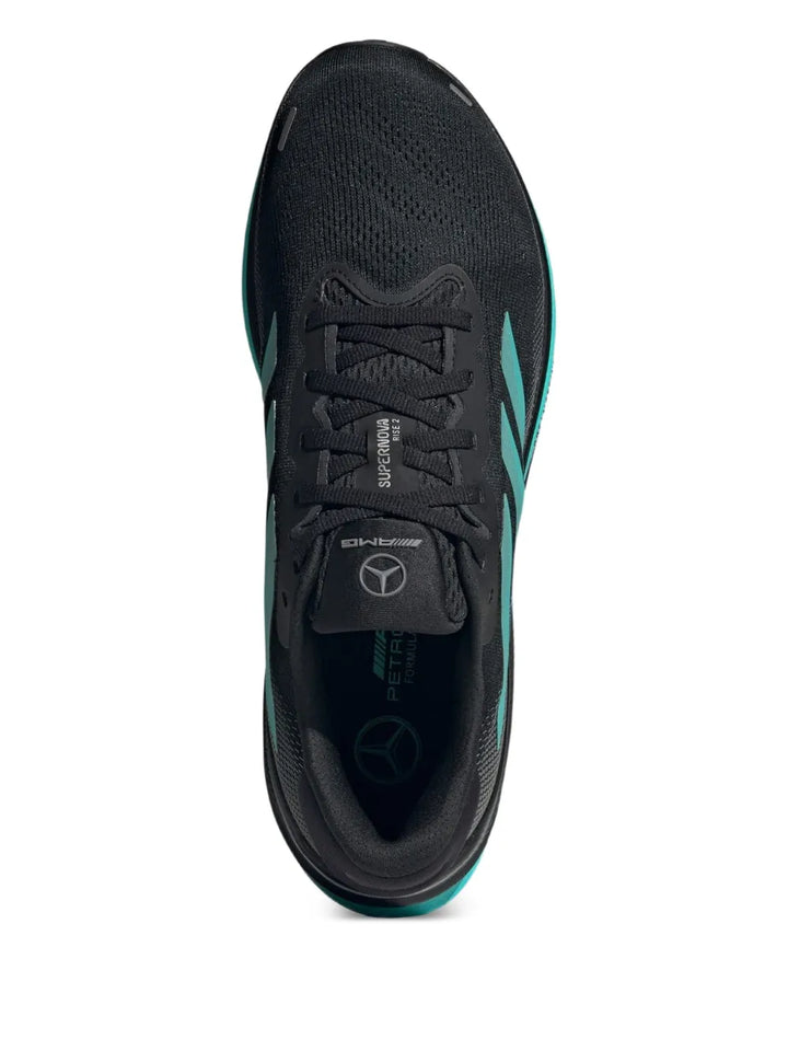 adidas Supernova Rise Trainers — Black — Size US M 4 - US W 5.5 — Top View