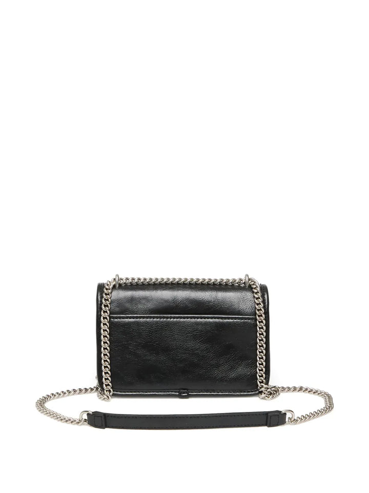 Calvin Klein Jeans Chain Flap Shoulder Bag — Same as shown — Size One Size — Side View