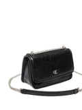 Calvin Klein Jeans Chain Flap Shoulder Bag — Same as shown — Size One Size — Back View