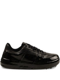 424 Wax Dipped Sneakers — Black — Size US M 3.5 - US W 5 — Front View