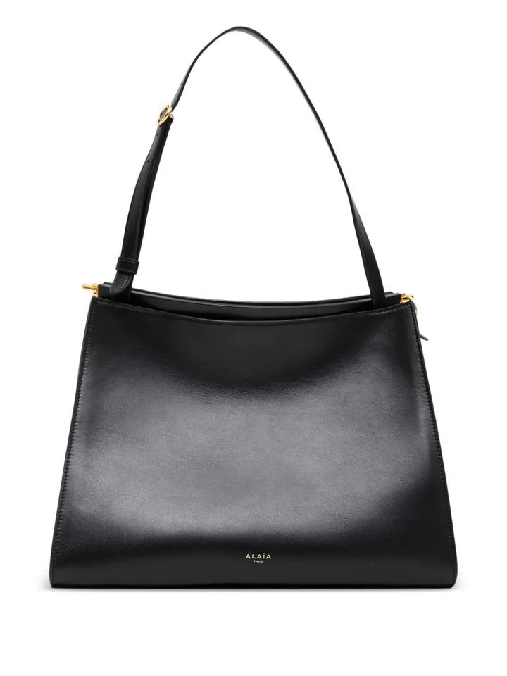 Alaia Leather Shoulder Bag — Same as shown — Size One Size — Front View