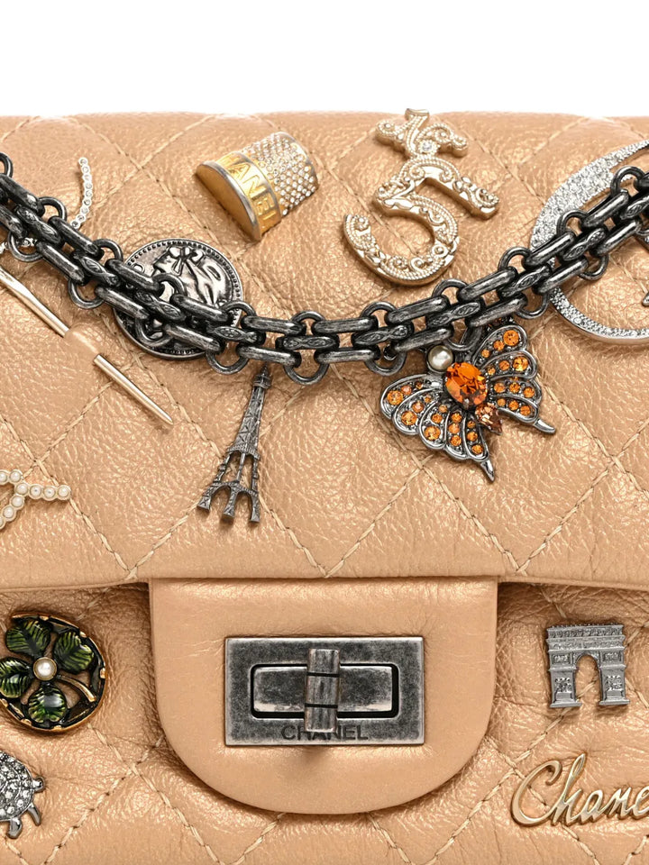 Chanel Pre Owned 255 Reissue Lucky Charm Shoulder Bag — Same as shown — Size One Size — Lifestyle View