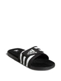 adidas Adissage Slides Black Slides — Black — Size US M 4.5 - US W 6 — Side View